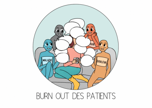 En tête : Podcast sur le burn out des patients et la charge mentale de la maladie