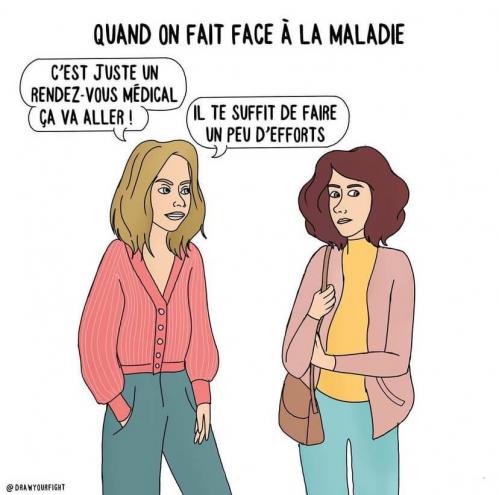 Charge mentale minimiser maladie chronique 1