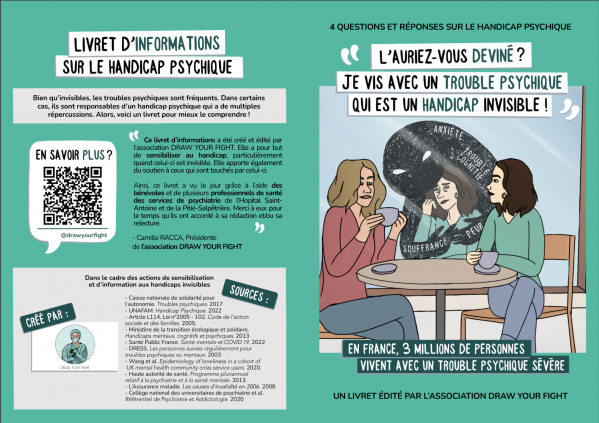 Couverture livret information handicap psychique