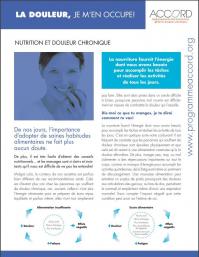 Fiche : “Alimentation et douleur”