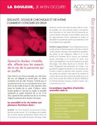 Fiche : “Vie sexuelle et douleur”