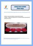 Echelle des 4 jetons poker chips