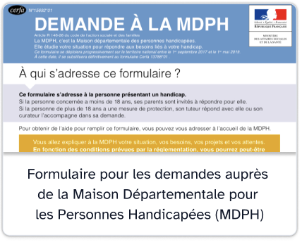 Formulaire a remplir demande mdph aah cmi pch rqth