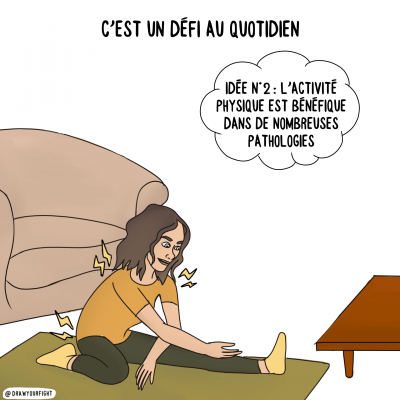 Illustration sur l’intérêt de la rééducation et l'activité physique dans les handicaps neurologiques