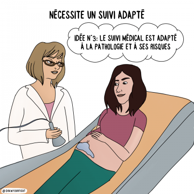 Illustration sur l’importance d’un suivi adapté durant la grossesse
