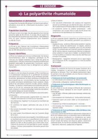 Livret  “polyarthrite rhumatoïde”