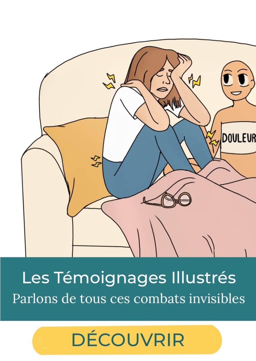 Lien vers les témoignages illustrés